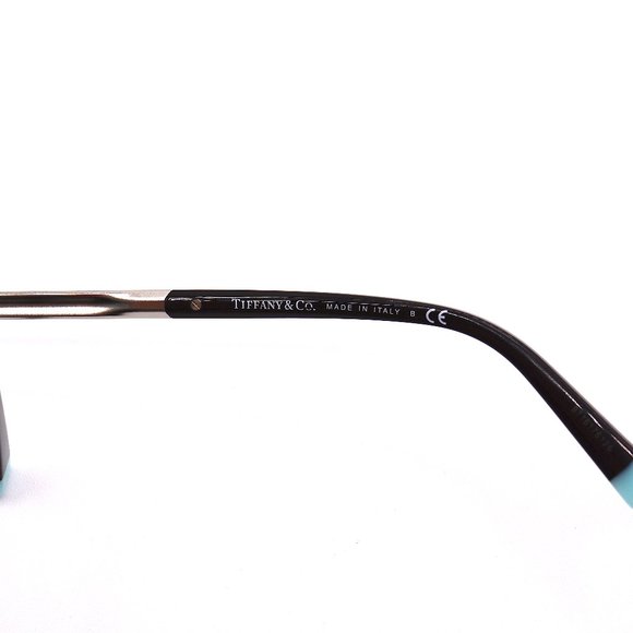 NEW TIFFANY&CO TF2215B 8055 BLACK ON TIFFANY BLUE EYEGLASSES FRAME - Picture 13 of 15